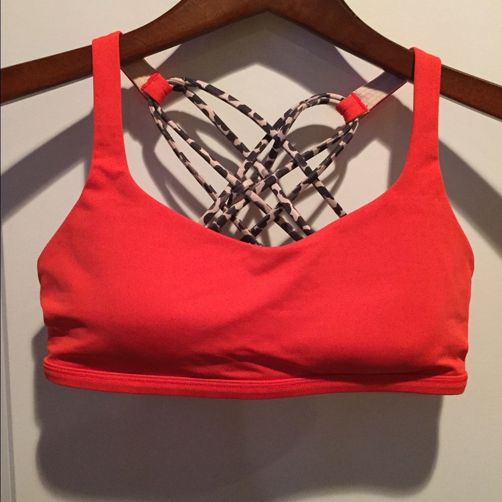 Free to be wild bra size 4 alarming red